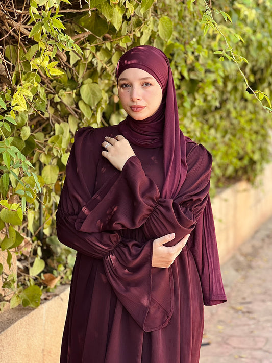 DRESS Laya - EGGPLANT